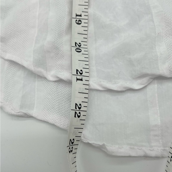 Bella‎ Dahl White Striped Blouse - Picture 8 of 9